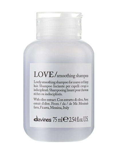 Шампунь для разглаживания завитка - Davines Essential Haircare Love Smoothing Shampoo