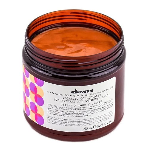 Кондиционер Алхимик для натуральных и окрашенных волос (Медный) - Davines Alchemic Conditioner for natural and coloured hair