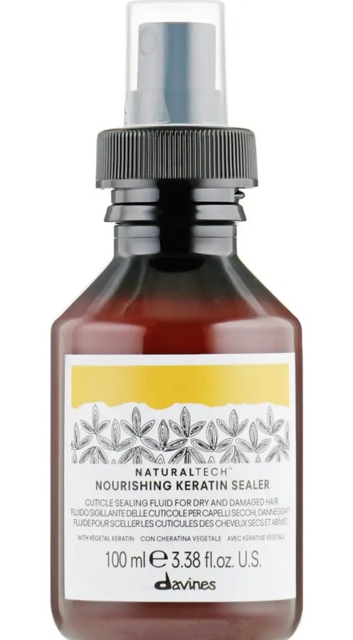 Питательный флюид, запечатывающий кератин - Davines New Natural Tech Nourishing Keratin Sealer
