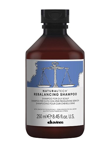 Балансирующий шампунь - Davines New Natural Tech Rebalancing Shampoo