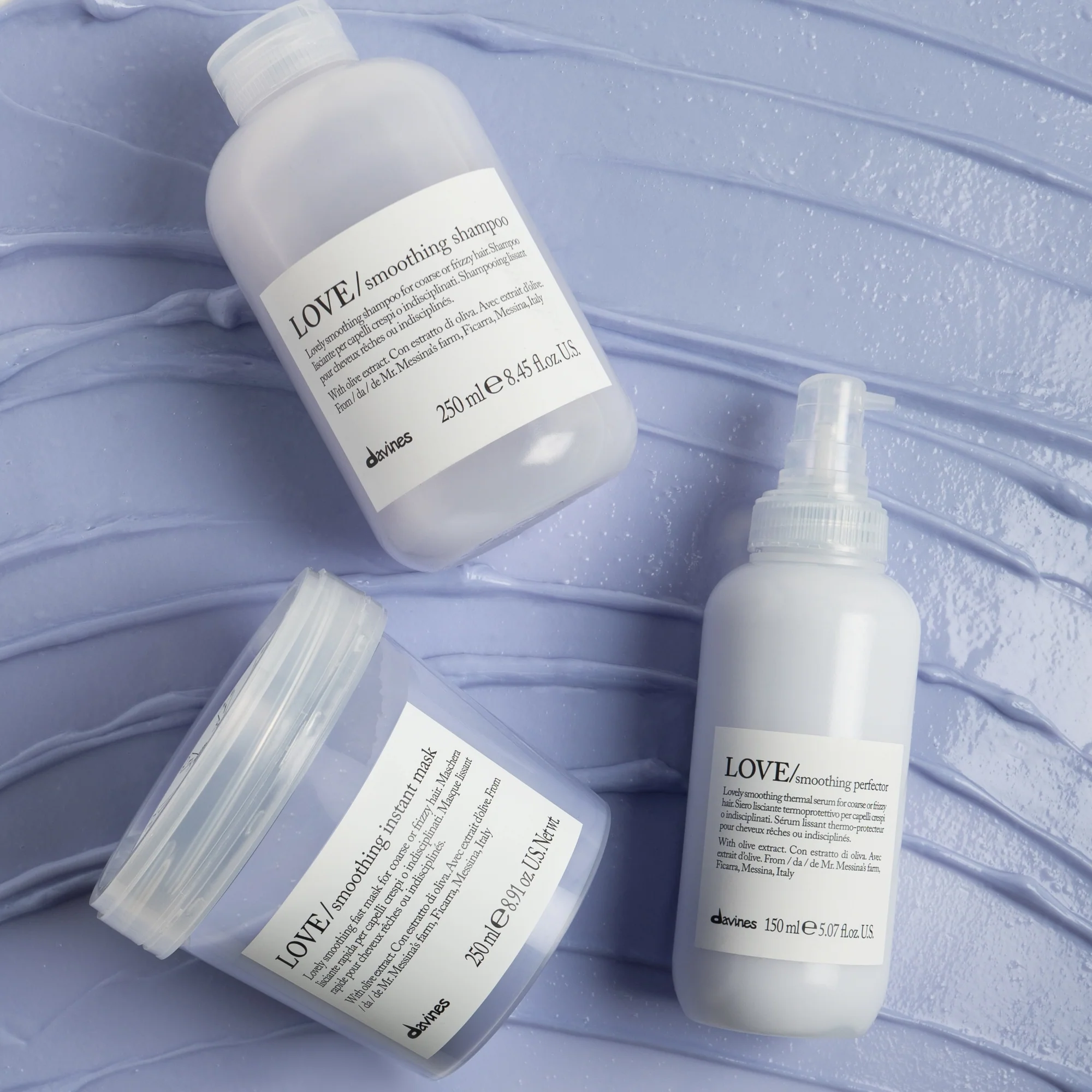 Дисциплинирующая несмываемая сыворотка - Davines Love Smoothing Perfector 