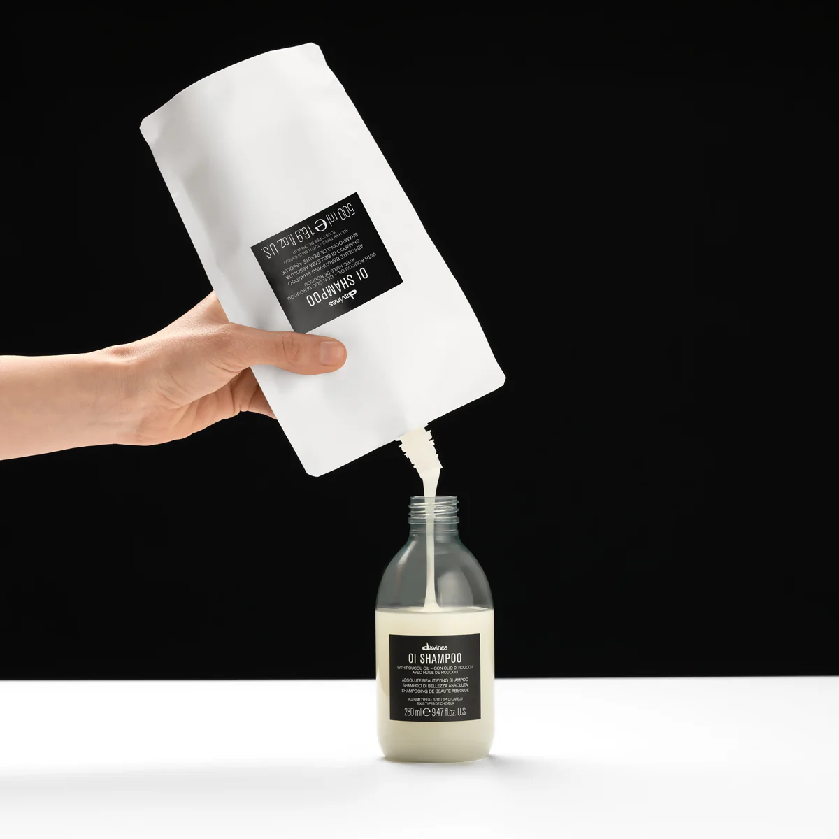 Шампунь для абсолютной красоты волос - Davines OI Absolute Beautifying Shampoo