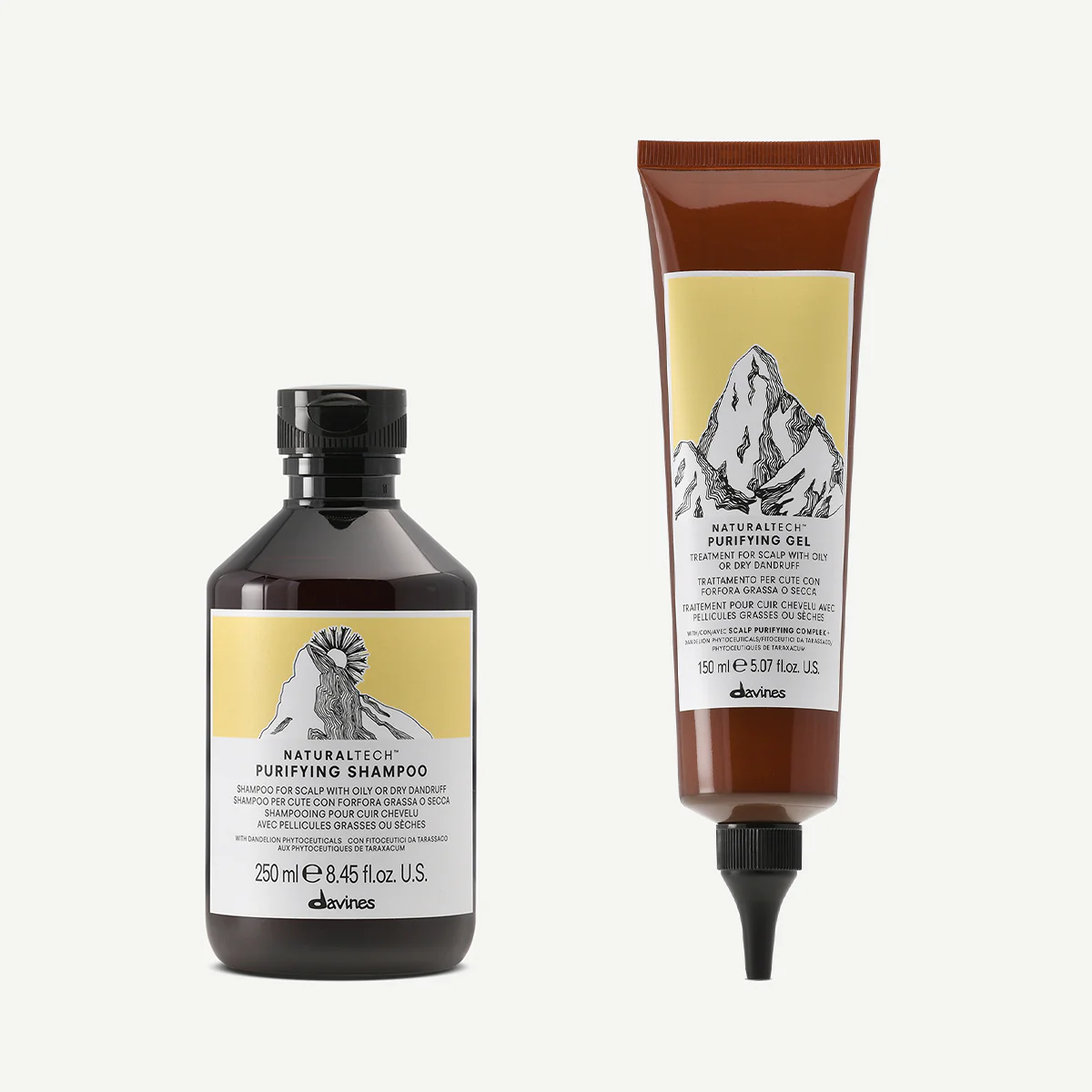 Очищающий гель против перхоти - Davines New Natural Tech Purifying Gel