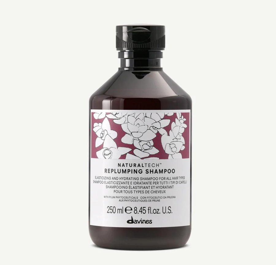 Уплотняющий шампунь - Davines New Natural Tech Replumping Shampoo