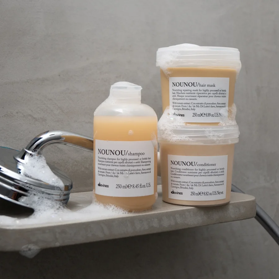 Питательный шампунь для уплотнения волос - Davines Essential Haircare NouNou Shampoo
