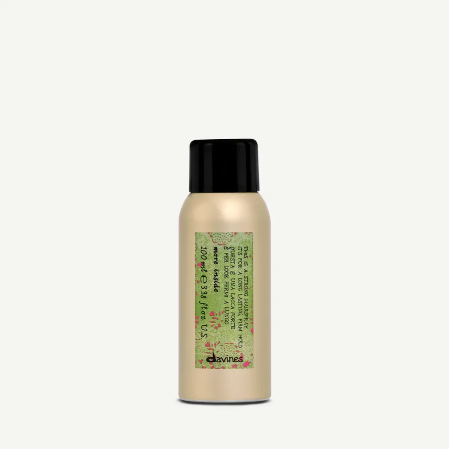 Лак сильной фиксации для длительной стойкой укладки - Davines More Inside Strong Hold Hairspray