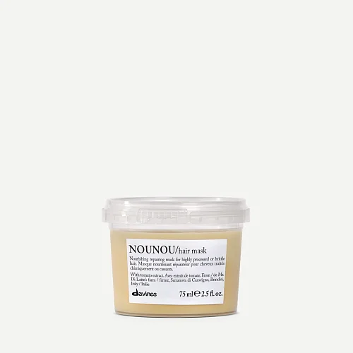 Интенсивная восстанавливающая маска для глубокого питания волос - Davines Essential Haircare NouNou Hair mask