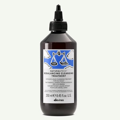 Очищающий уход для баланса кожи головы - Davines Natural Tech Rebalancing Treatment 