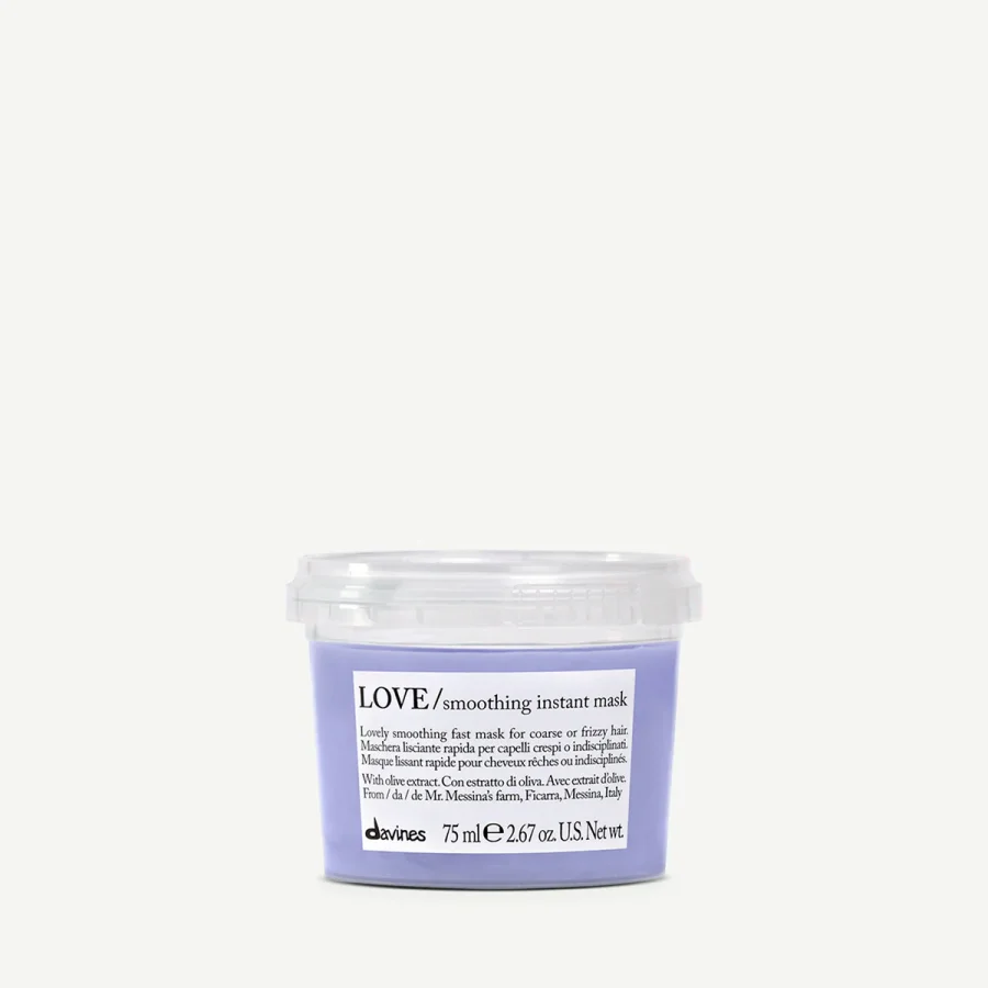 Маска для разглаживания завитка - Davines Essential Haircare Love Smoothing Instant Mask 