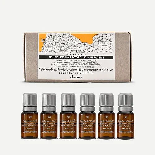 Питательный суперактивный комплекс - Davines Nourishing Hair Royal Jelly Superactive